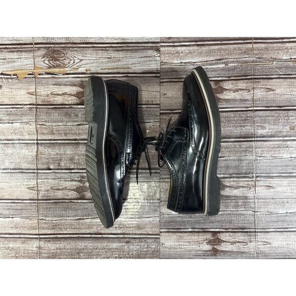 Paul Smith \'Count\' brogues dress shoes size 40 US 7 color black made in Italy main image 9